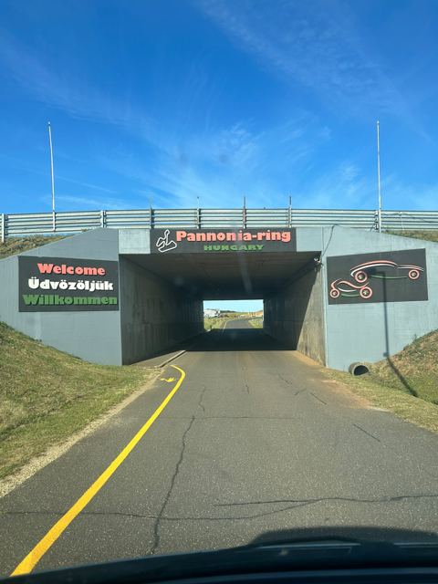 Einfahrt zum Pannonia-Ring